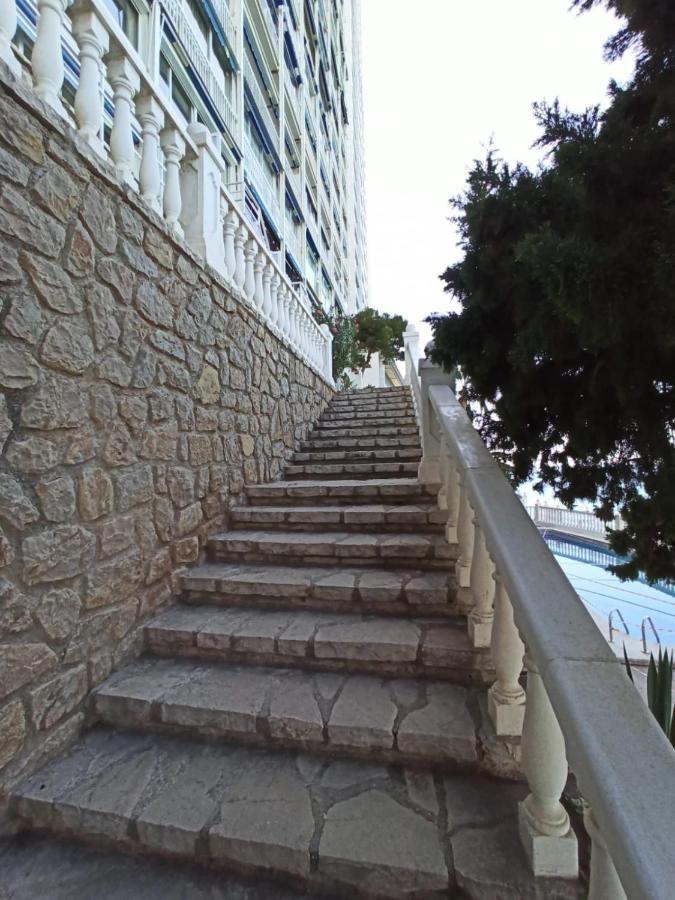 Estudio Primera Linea Con Acceso Privado Al Mar Benidorm Exterior foto